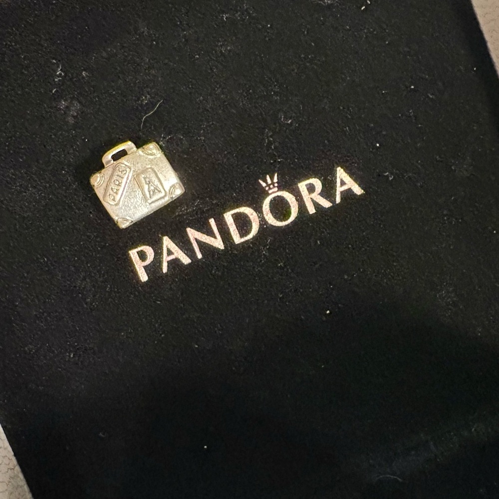 Pandora Paris Suitcase Charm